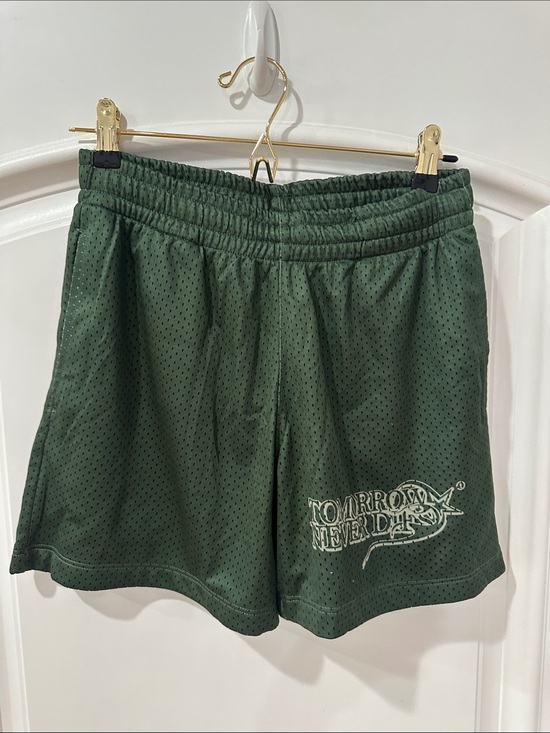 tomorrow never dies Other - Men's Olive Green Athletic Shorts - Small